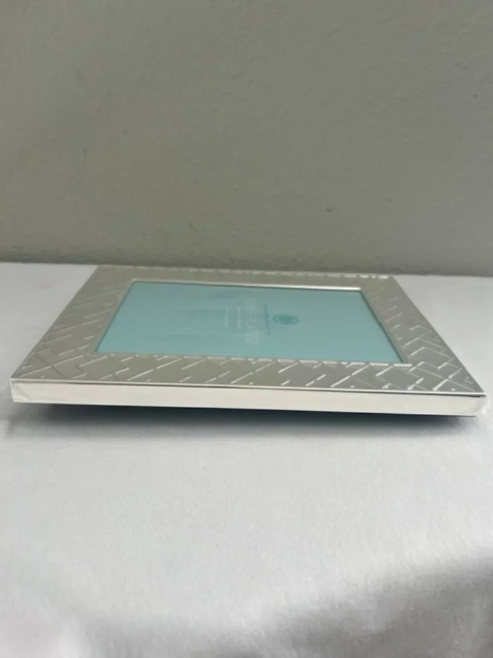Martha Stewart Collection Silver Plated Origami Frame 5''x7''
